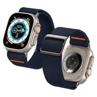 替換軟尼龍錶帶相容 Apple Watch Ultra2 49mm 46MM 45mm 44mm 41mm 40mm 4