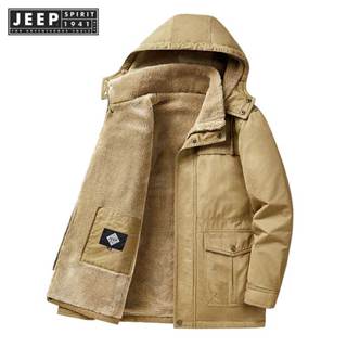 Jeep SPIRIT 1941 ESTD 2025新款冬季外套加厚保暖工作服外套