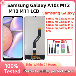 SAMSUNG 適用於顯示器三星 Galaxy A10s M12 M10 M11 液晶觸控式螢幕更換