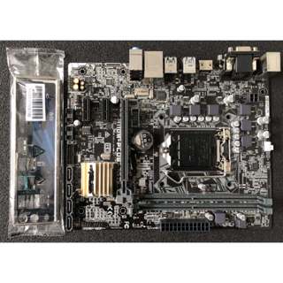 華碩 LGA1151 主機板 H110M-PLUS 英特爾 H110 DDR4 適用於第 6 款英特爾酷睿 i7/i5/i