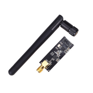 1100米遠距離 NRF24L01+PA+LNA 無線透傳模組 發射接收模組送天線