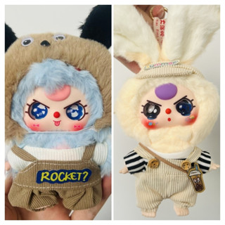 全新娃娃衣服適用於 Luky Cat/Labubu/babythree V3 迷你/馬卡龍娃娃時尚衣服裝扮玩具娃娃配件
