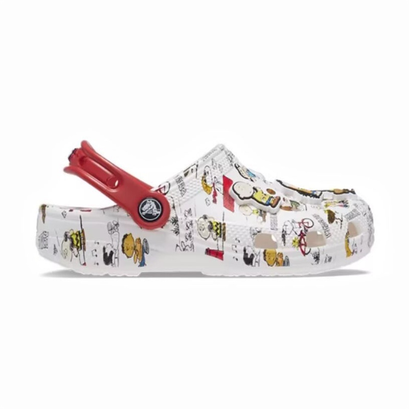 Crocs【中性鞋】 Peanuts史努比聯名洞洞鞋 涼鞋 208629