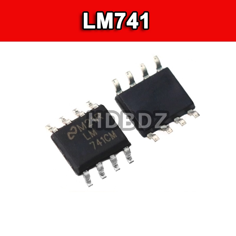 10~20PCS LM741 SOP-8  LM741CM 741CM 運算放大器芯片 IC SMD