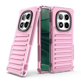 不發黃 適用於小米Poco X7/紅米 Note 14 Pro + Plus 5G 透明四角氣囊防摔手機殼矽膠保護套