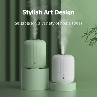 空氣加濕器香薰蒸汽擴散器噴霧器蒸汽噴霧器加濕器雙噴霧空氣淨化器 2L 容量