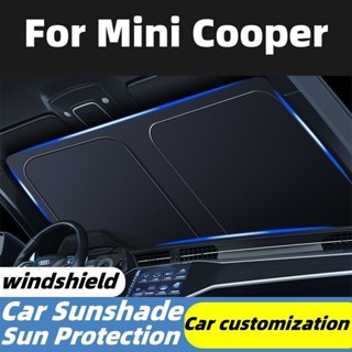 Mini Cooper U25 JCW Countryman 汽車遮陽配件汽車擋風玻璃遮陽板