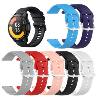 適用於小米手錶Xiaomi Watch S1/S1 Pro/S1 active反扣矽膠錶帶