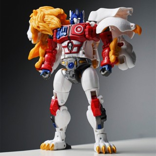 TRANSFORMERS 工作室系列變形金剛 legacy leo 擎天柱可動人偶模型變形機器人玩具孩之寶變形金剛野獸戰