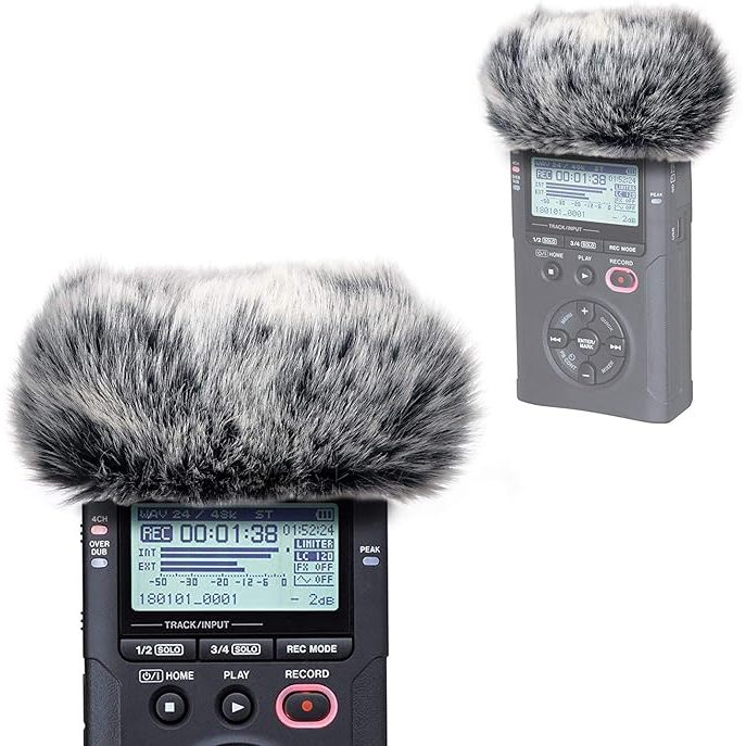 Dr40x 擋風玻璃罩適用於 Tascam DR-40X DR-40 便攜式錄音機,DR40 麥克風 Deadcat 擋