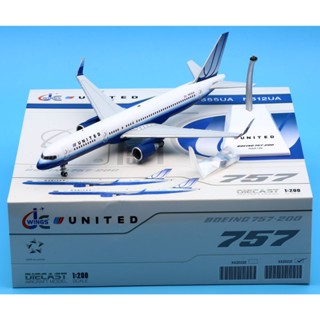 Xx20221 合金收藏飛機禮物 JC Wings 1:200 聯合航空公司“星際聯盟”波音 B757-200 壓鑄飛機