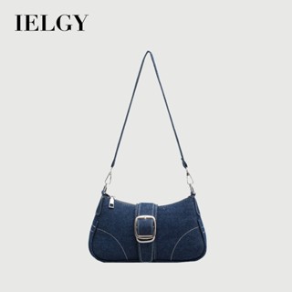IELGY 高階感帆布夏季時尚鏈條斜揹包 單肩腋下包