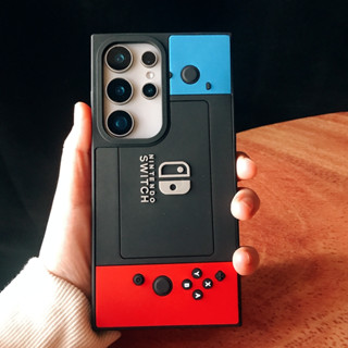 任天堂 SAMSUNG 時尚 3D Nintendo Switch NS 矽膠手機殼適用於三星 S24 Ultra S2
