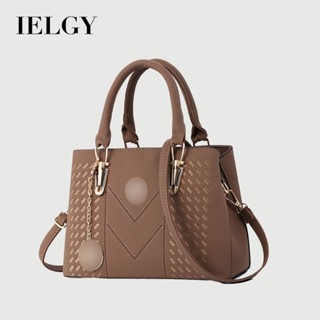 IELGY 時尚女士手提包 韓版繡花大容量單肩斜揹包