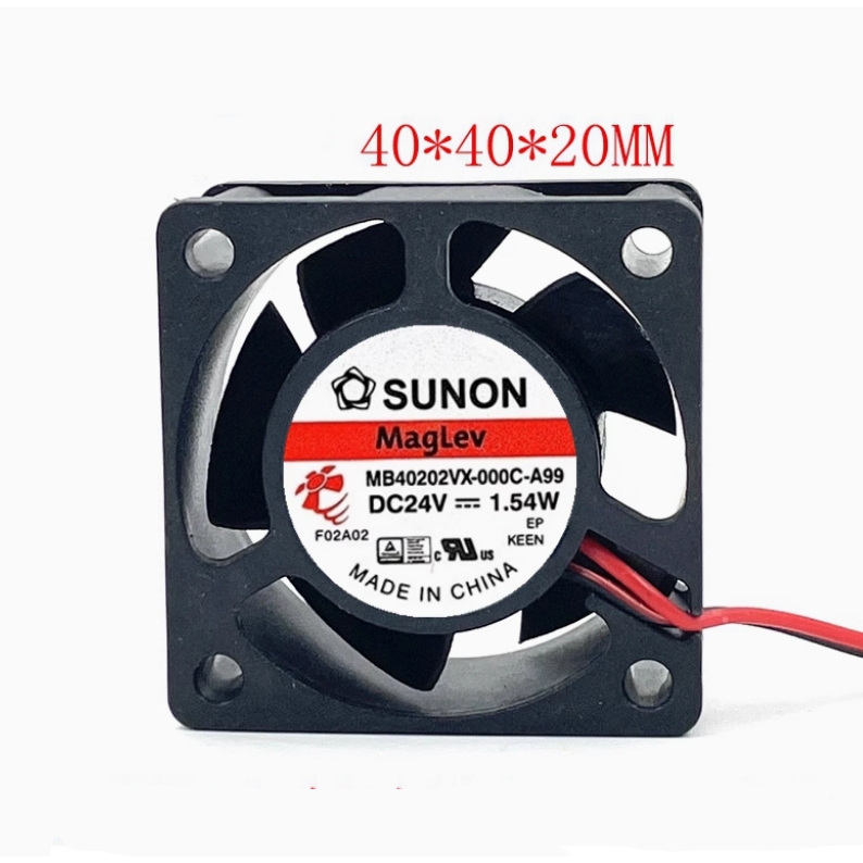 MB40202VX-000C-A99 DC24V 1.54W 4020 MagLev SUNON建準風扇風機