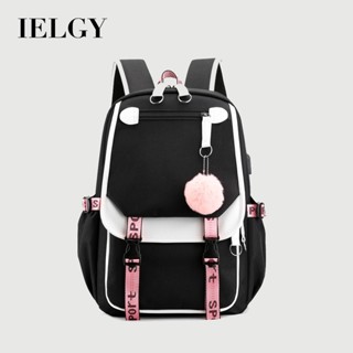 IELGY 女士牛津布後揹包 大容量學生戶外揹包