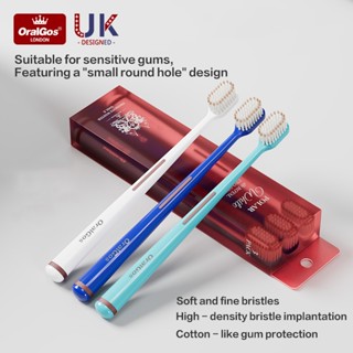 英國品牌高階軟毛牙刷成人家用寬頭牙刷旅行便攜式牙刷