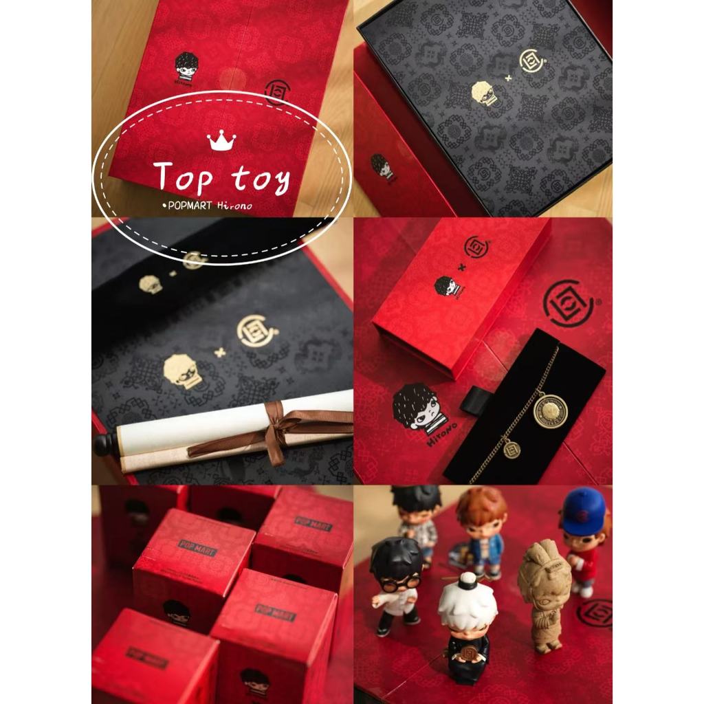 Hirono × CLOT系列手辦禮盒款 小野項鍊 掛畫 公仔 人偶
