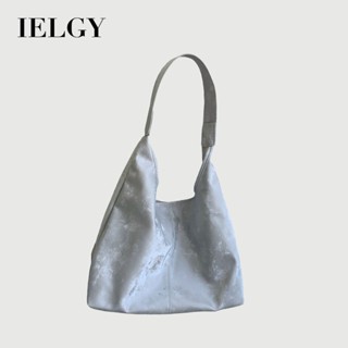 IELGY 高階感小眾單肩腋下包 大容量通勤雙肩托特包