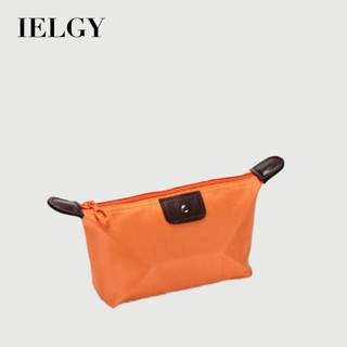 IELGY 便攜多功能化妝袋 尼龍餃子化妝包 防水收納洗漱包