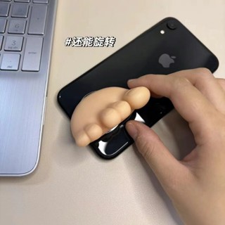 掛鉤 創意腳丫掛鉤 窄管丫掛鉤 OK腳丫掛鉤 置物架 夾子 牙刷架 牙刷簡夾 無痕吸盤式壁掛牙刷收納架子 多功能趣味掛鉤