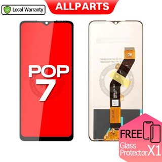 用於 LCD Tecno Pop 7 BF6 觸控式螢幕更換