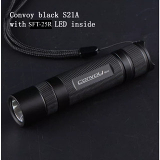 Convoy S21A 手電筒帶 SFT-25R LED 淋浴燈野營遠足燈