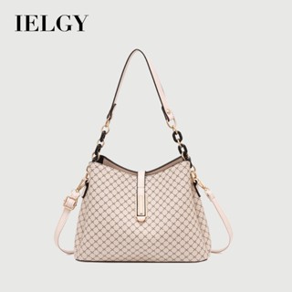 IELGY 水桶女包 時尚印花單肩斜挎女士簡約大氣手提包