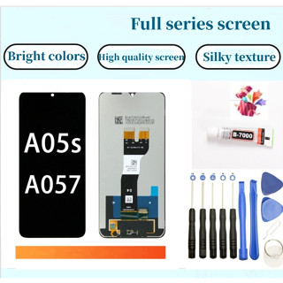 適用於三星A05S A057手機螢幕總成觸摸屏液晶顯示屏原裝LCD