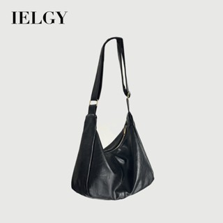 IELGY 復古托特包 學院風百搭大容量單肩通勤斜揹包
