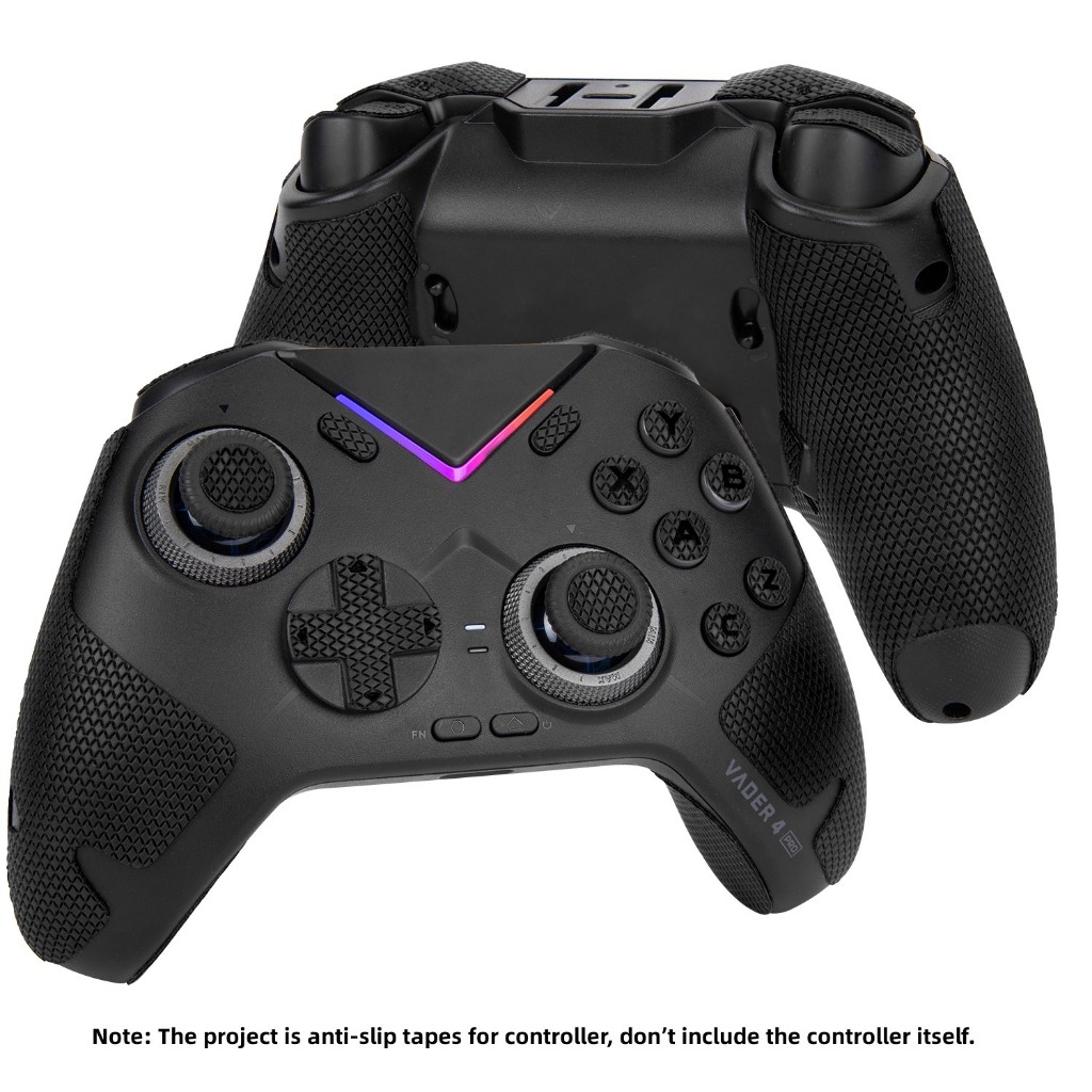 Talongames 控制器手柄膠帶兼容 Flydigi Vader 3 Pro / Vader 4 Pro 手柄,按鈕