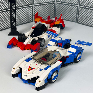 超級賽車玩具套裝 阿斯拉達Aslada F1概念車模型積木相容樂高 拼裝玩具兒童男孩玩具