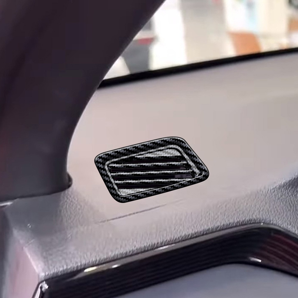 豐田 適用於 Toyota Yaris Cross HEV 2023 2024 2025 碳纖維儀表板左右前出風口裝飾貼