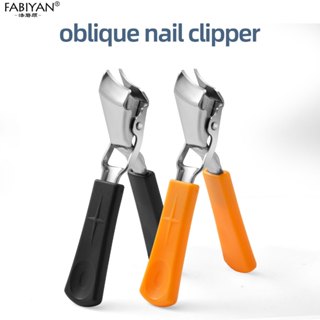 斜指甲刀厚硬指甲槽剪家用指甲刀美甲工具