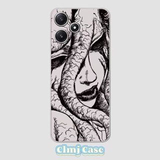 REDMI XIAOMI Clmj 蛇女手機殼適用於紅米手機 14C 13C 12 11 10 Note 13 Pro