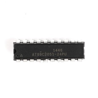 晶片 AT89C2051-24PU 直插 DIP-20 8位微控制器晶片