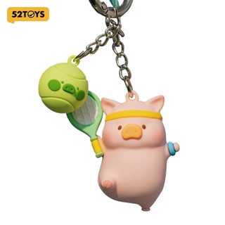 52TOYS 罐頭豬LuLu網球系列-網球掛飾/運動護腕/毛絨鑰匙扣/立體矽膠鑰匙扣/手機氣囊支架