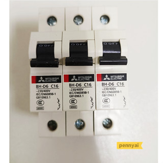 Mitsubishi小型斷路器BH-D6 1P 2P 3P 6A-63A