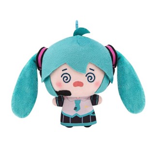 初音未來 馬尾甩甩毛絨娃娃 初音 Miku 絨毛 娃娃 軟軟 玩偶 VOCALOID FUFU 吊飾 公仔