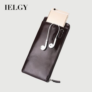 IELGY 新款男士長款錢包韓版青年拉鍊男士手機包超薄錢包