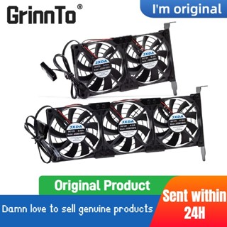 超薄通用 VGA 冷卻器 GPU 冷卻風扇 GPU 散熱器 8015 PCI GPU 伴侶 2 個風扇和 3 個風扇可選