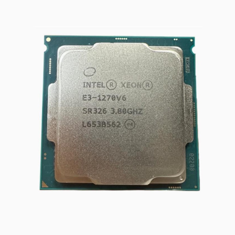 至強服務器處理器 E3-1270V3 1270v5 1270v6 4 核 8 線程 3.50 GHz/3.60 GHz/