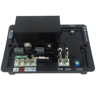 R220 AVR 交流發電機備件 Leroy Somer 柴油發電機自動電壓調節器