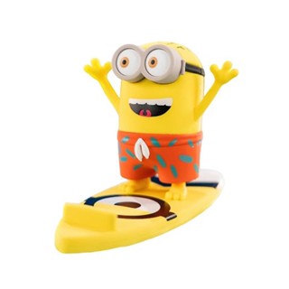小小兵 歡樂衝浪系列手機支架 小黃人 Minions 公仔 盲盒 盲抽 盒玩