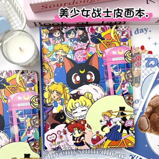 ☆現貨+免運☆美少女戰士 皮面 A5 計劃本 筆記本 記事本 日記本 文具 文具用品 手帳本 質感筆記本 可愛筆記本 活