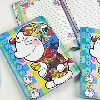 ☆現貨+免運☆哆啦A夢 皮面 A5 計劃本 筆記本 記事本 日記本 文具 文具用品 手帳本 質感筆記本 可愛筆記本 活頁