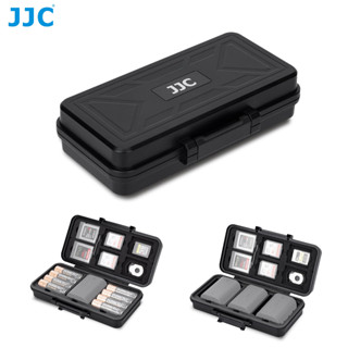 JJC 3槽相機電池收納盒 富士 NPW235 LP-E6 索尼 NP-FZ100 ENEL15等 SD CF記憶卡盒