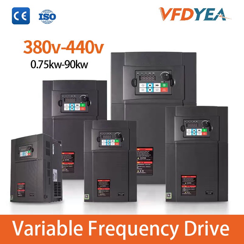 Vfdyea 30kw(40hp) 37kw(50hp) VFD 矢量控制變頻器,用於電機速度控制器 3 相 380V