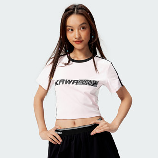 KAWASAKI 川崎2025新款羽毛球服運動t恤男女吸汗速乾透氣休閒襯衫k1c01-c1207&k1c01-c2207