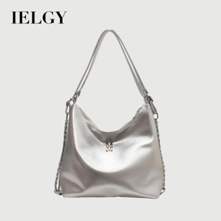 IELGY 時尚大容量包 女士百搭單肩水桶包（可多用雙肩揹包包）